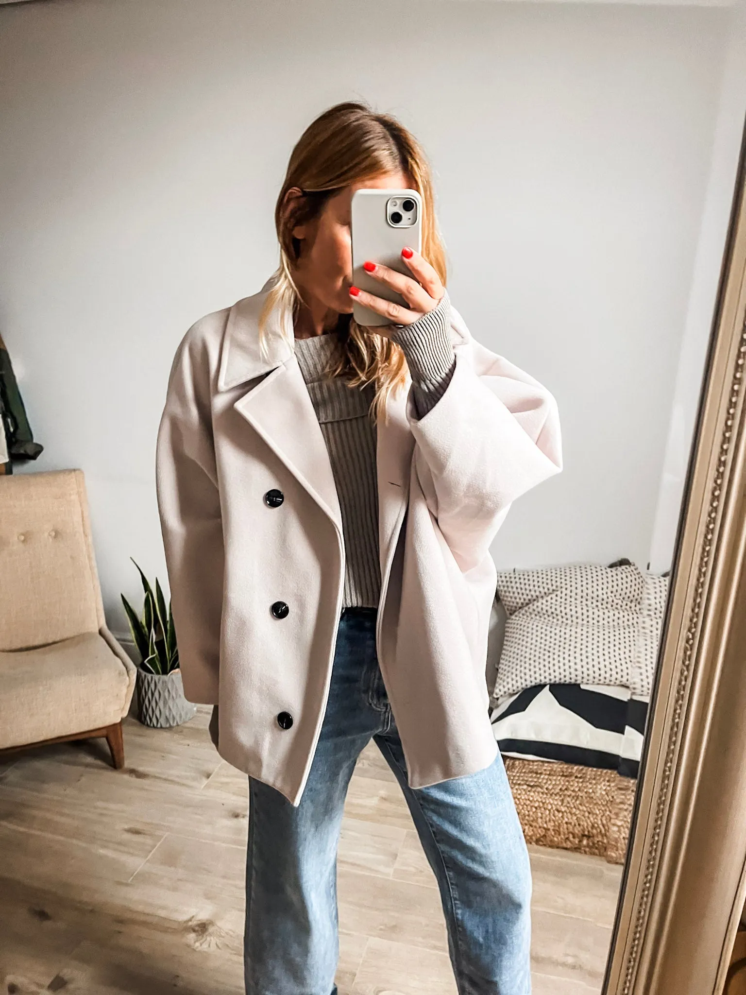 Wide Sleeve Jacket