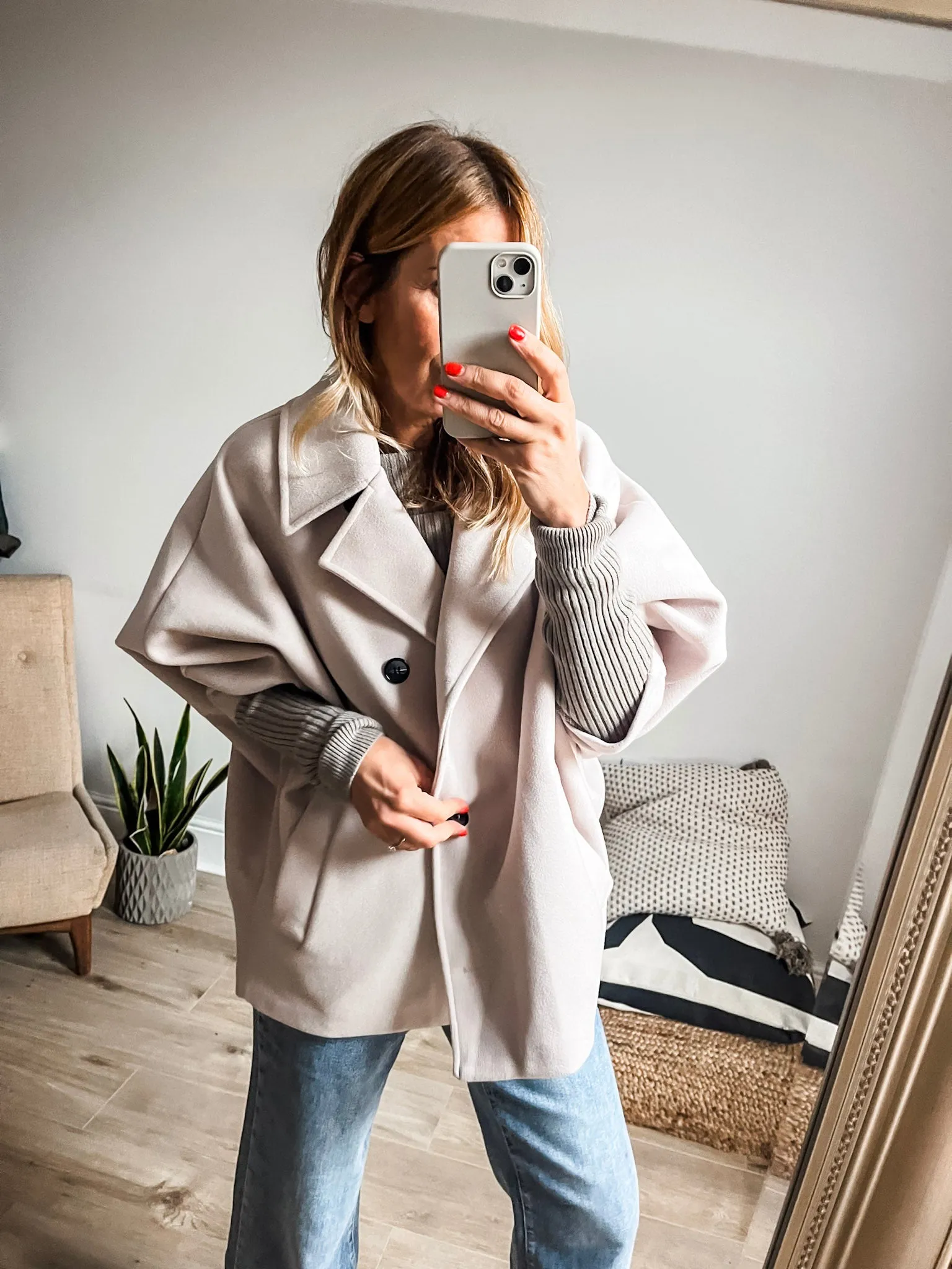 Wide Sleeve Jacket